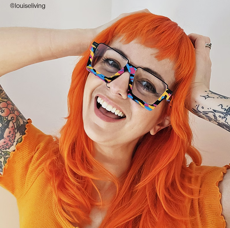 Cat Eye Red Glasses7