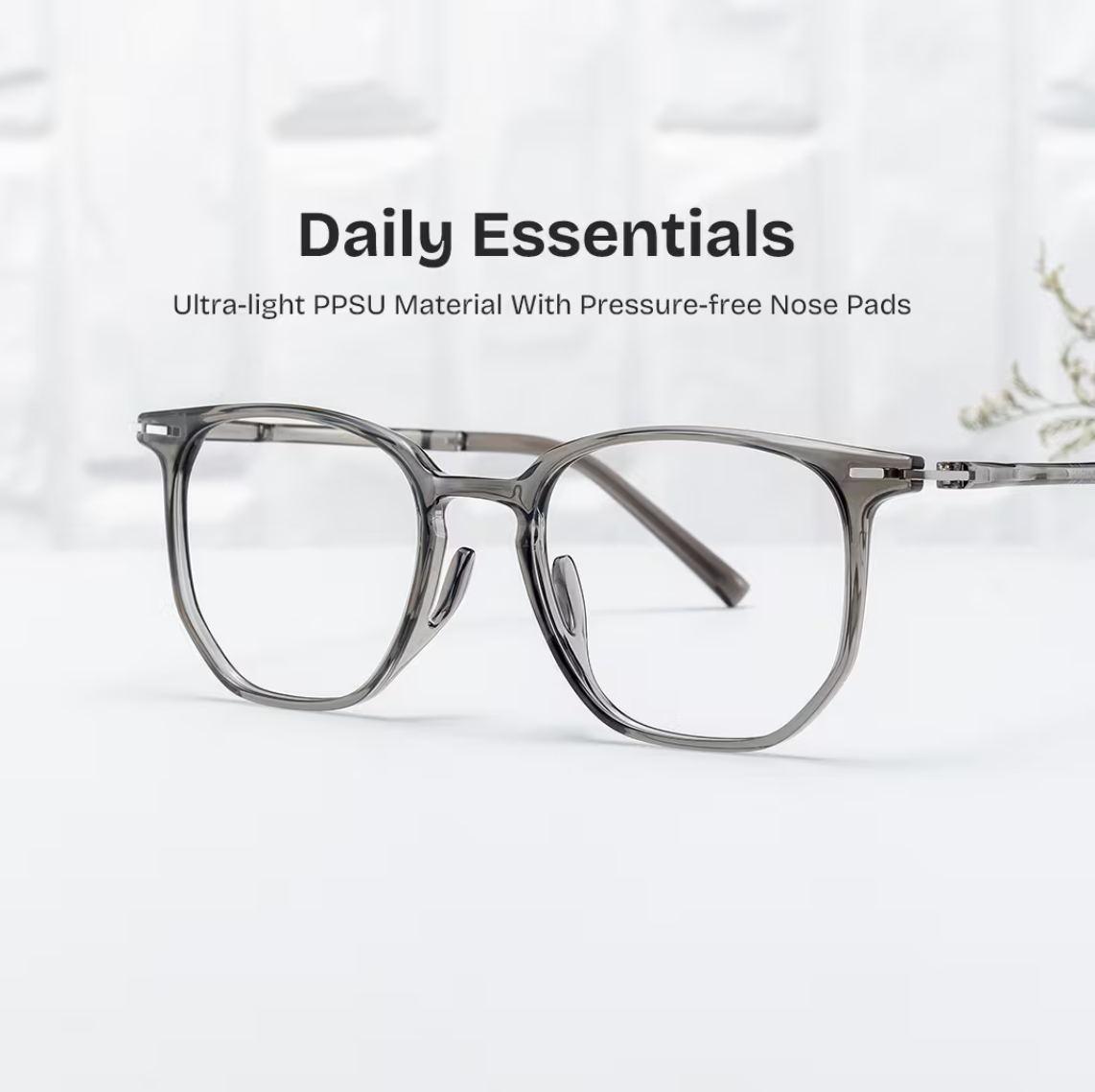 ZEELOOL Hearn Cat Eye Red Glasses
