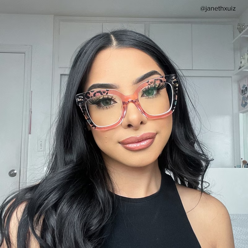 Mayda Cateye Black Glasses4