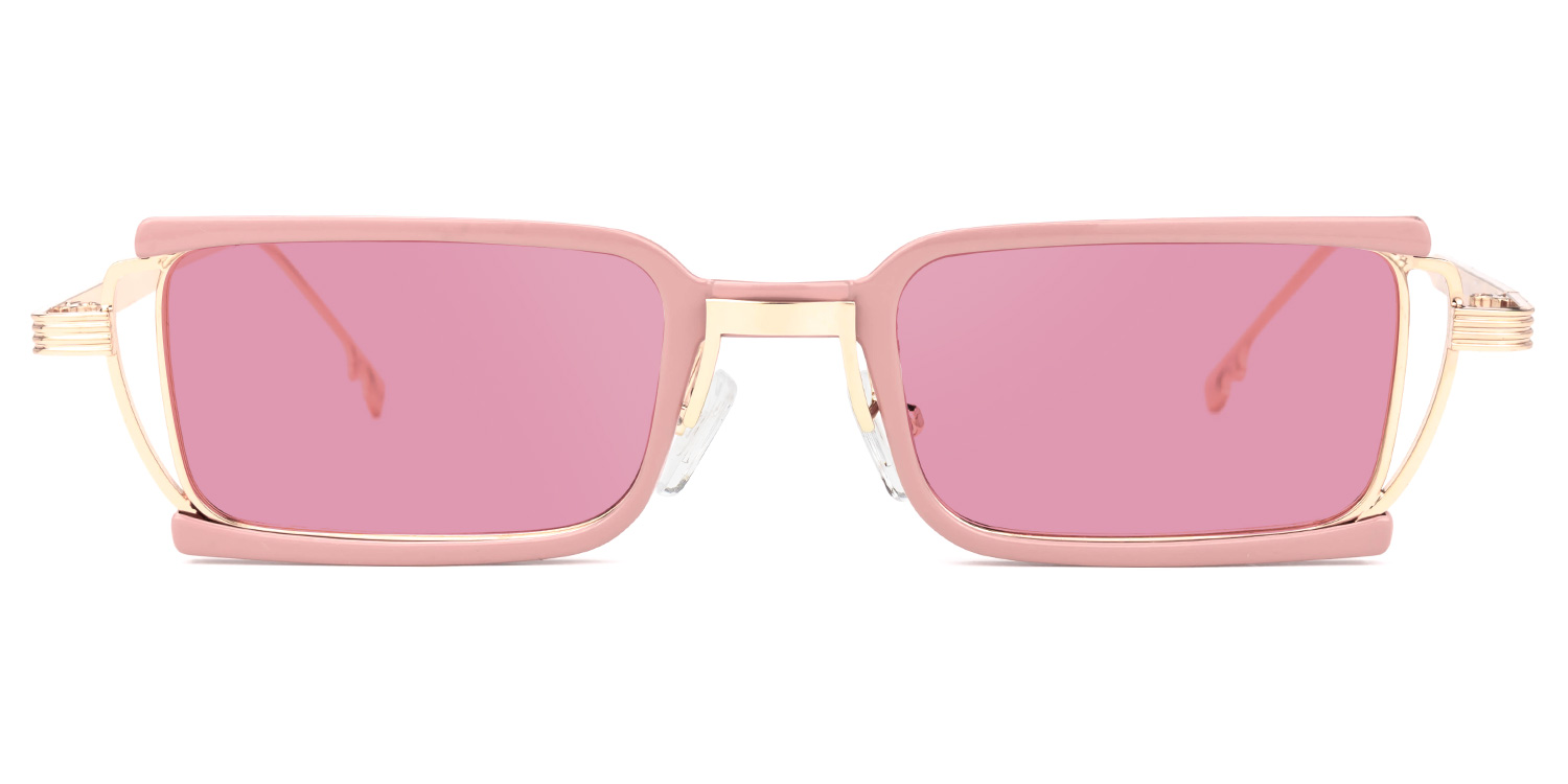 Nancy Square Black Sunglasses-02