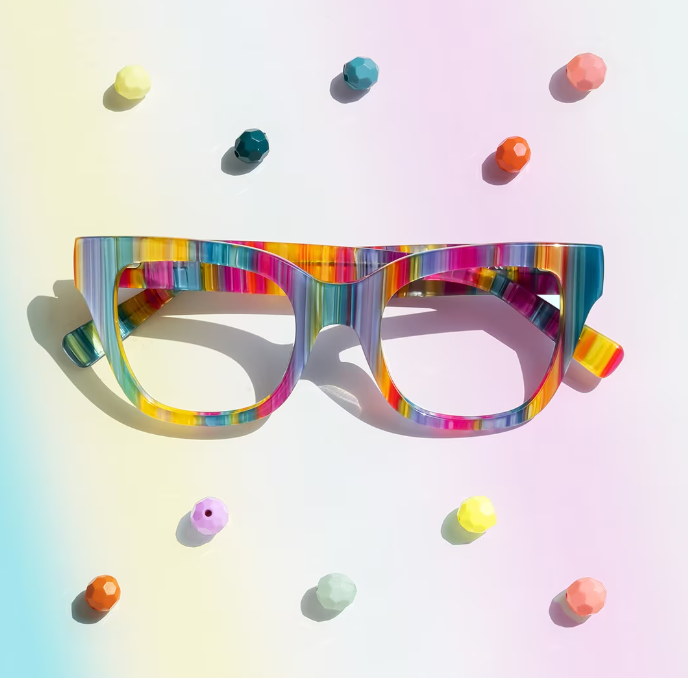 Hearn Cat Eye Red Glasses1