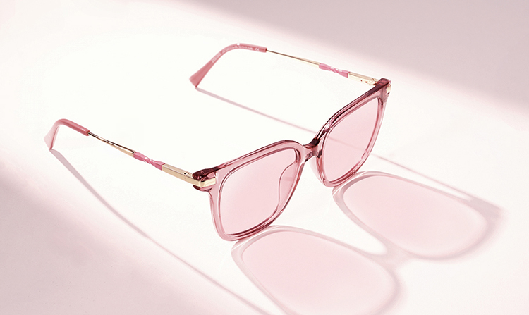 Garcia Geometric Green Glasses0