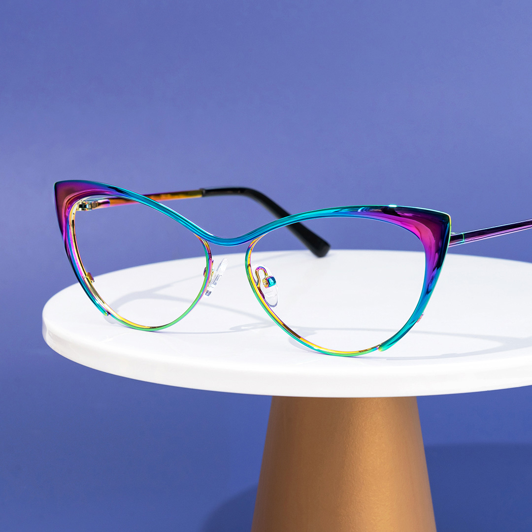 Laureano Browline Green-Tortoise Glasses