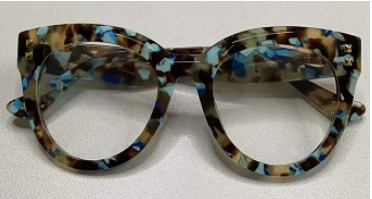 Colla Cateye Green-Floral Glasses1