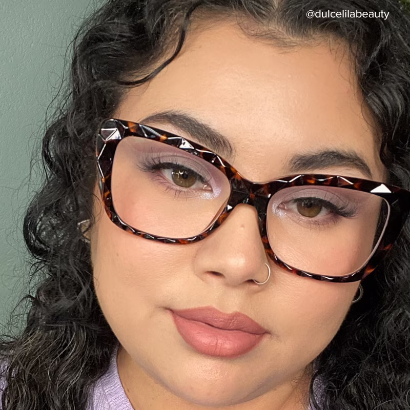 Colla Cateye Green-Floral Glasses6