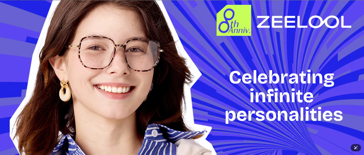 Zeelool Launches “Sparkly Eyeglasses” Campaign: Shine Bright, See Clear!