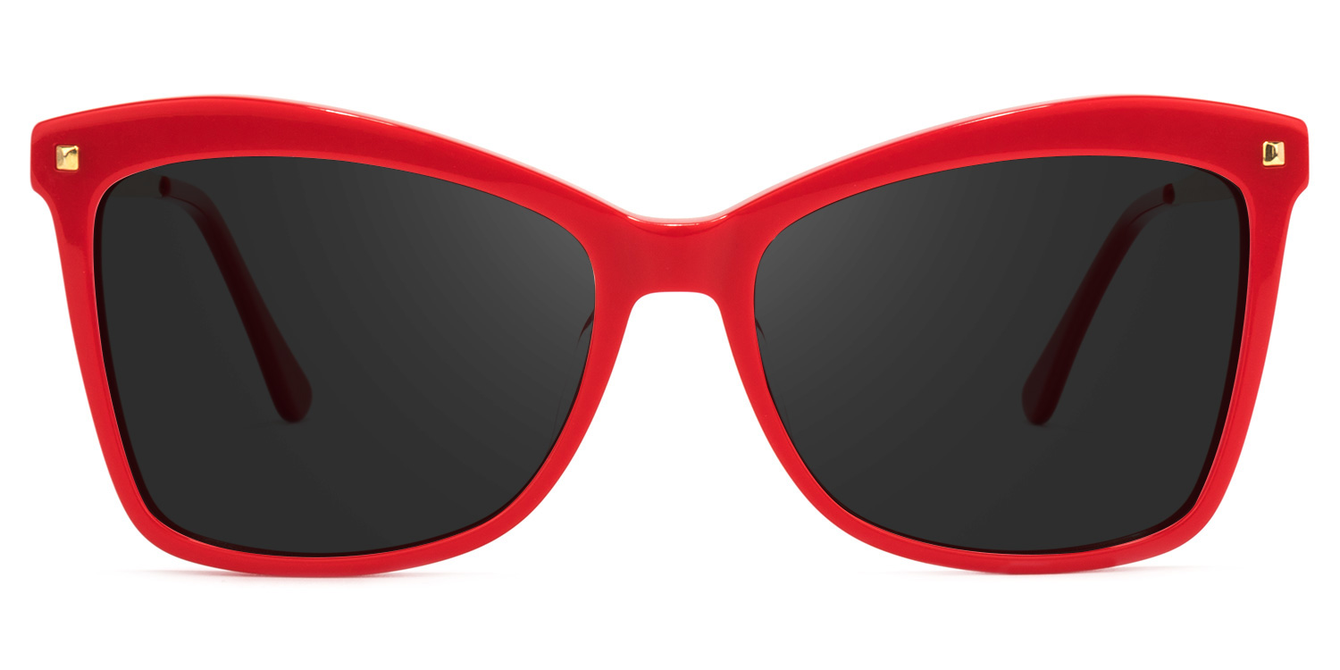 Isaebella Butterfly Red Sunglasses