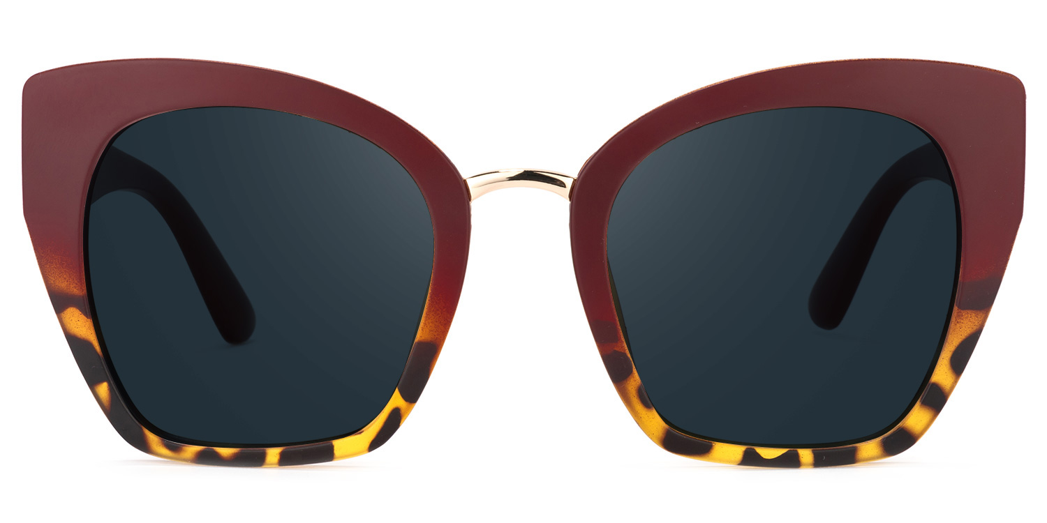 Denis Cat Eye Red Sunglasses good-img