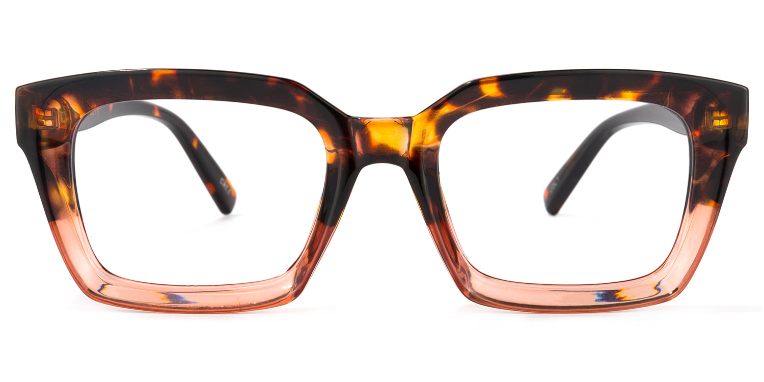 Cloris Rectangle Tortoise Glasses0