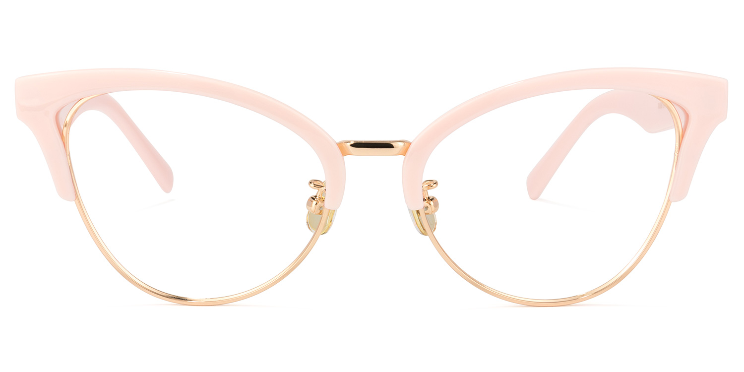 Charlene Browline Pink Glasses0