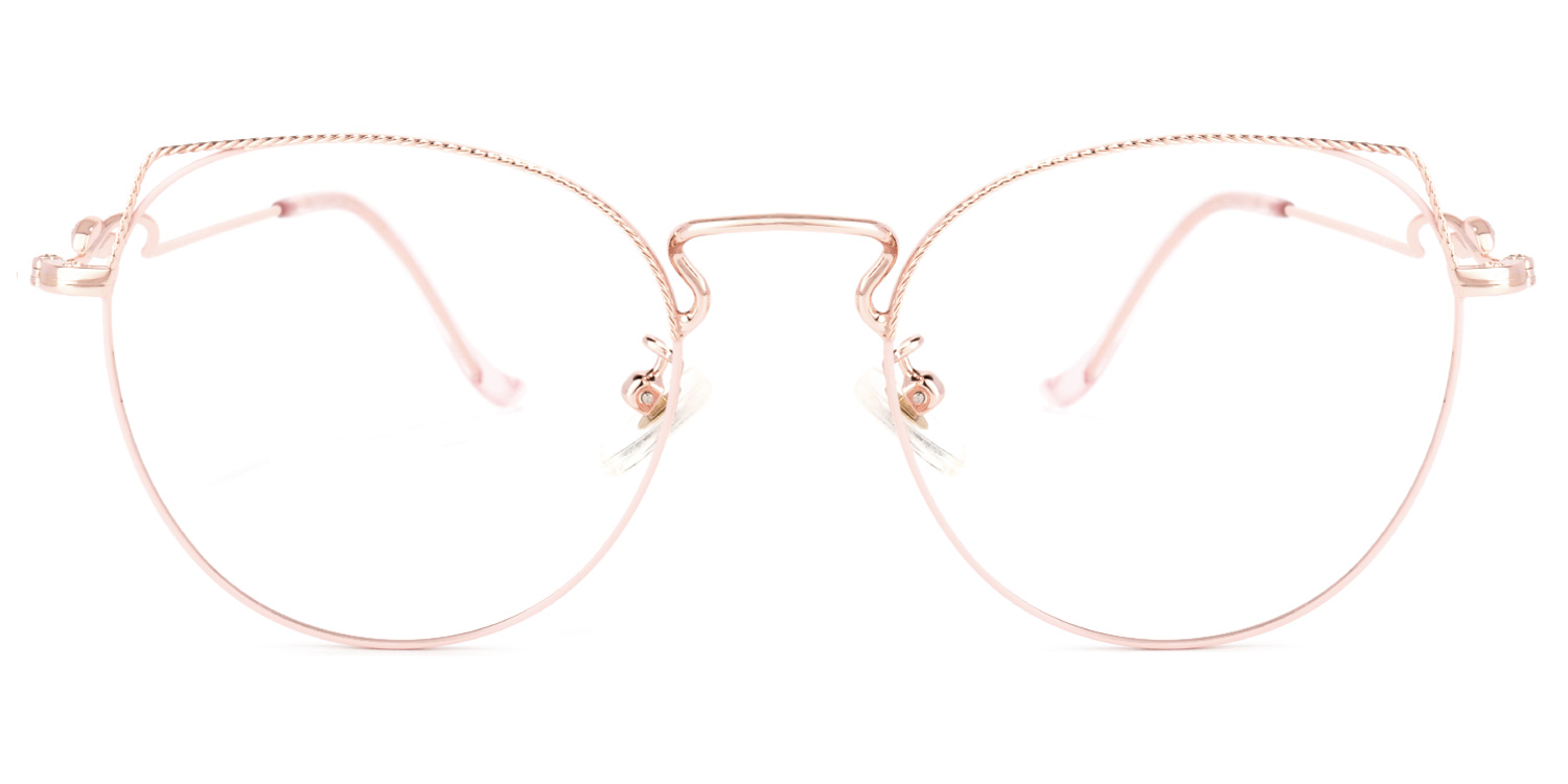 Willis Cateye Pink Glasses0