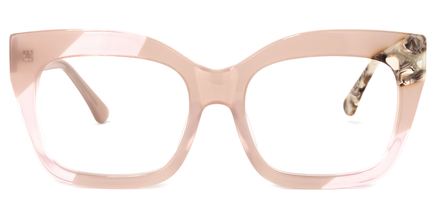 Ximena Cateye Pink Glasses