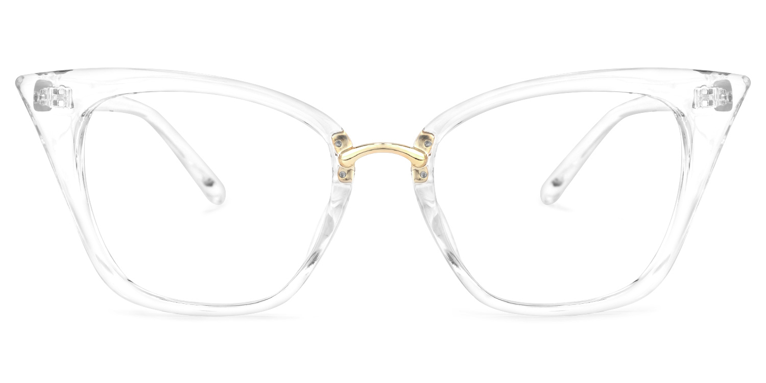 Chandrikar Cat Eye Clear Glasses0