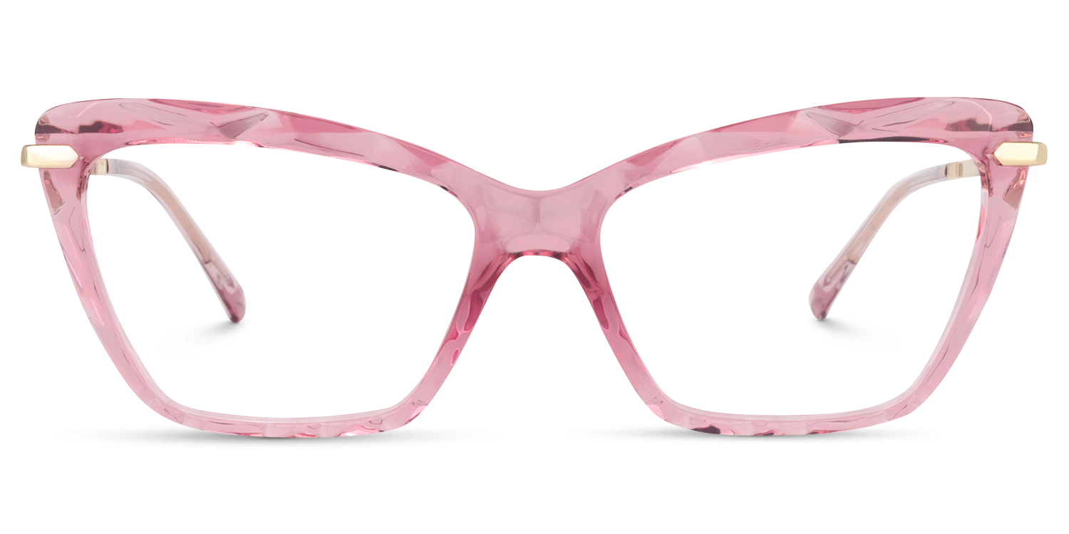 Juliet Cateye Pink Glasses0