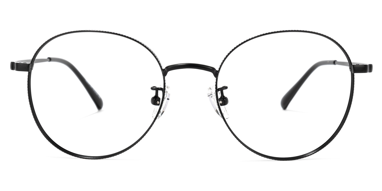 Ringstaff Round Black Glasses