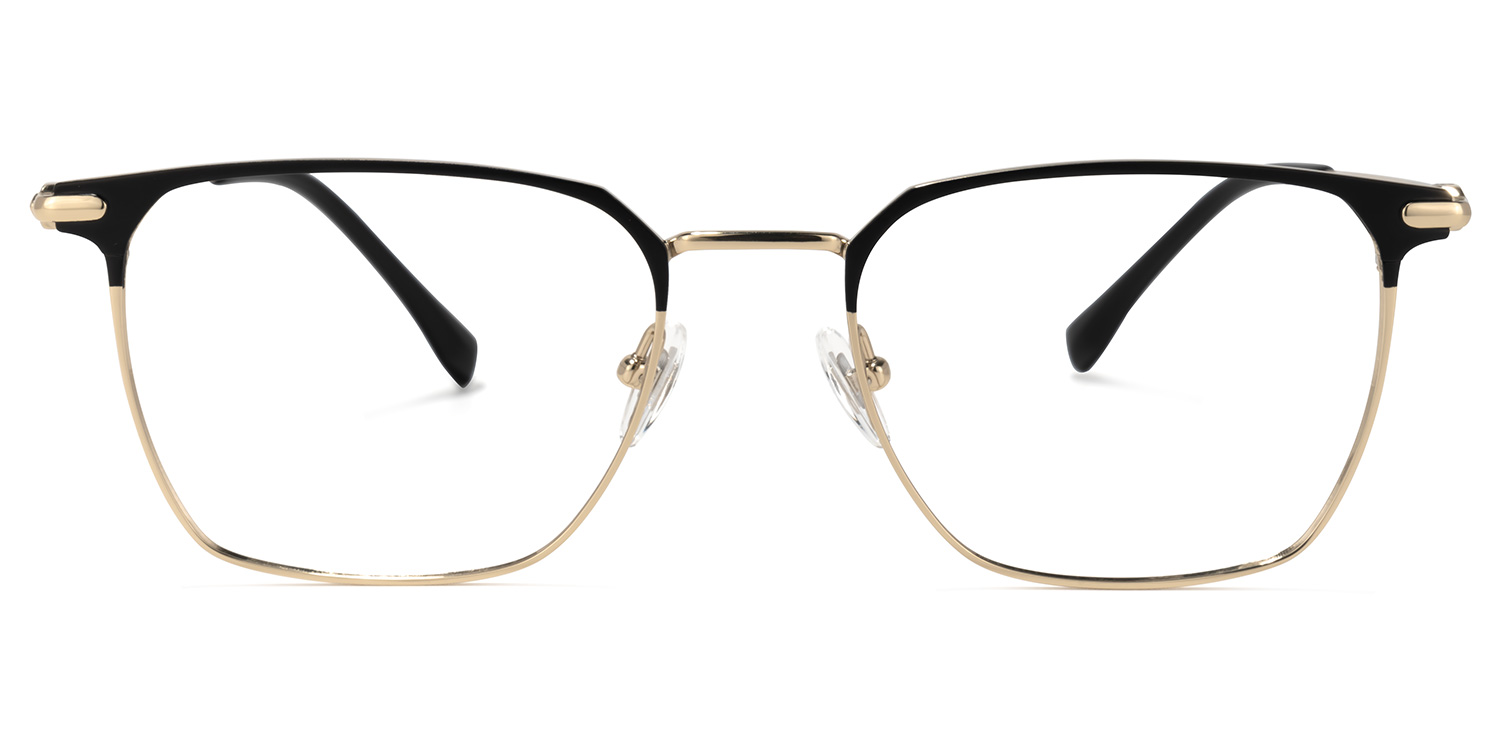 Campos Square Gold Glasses