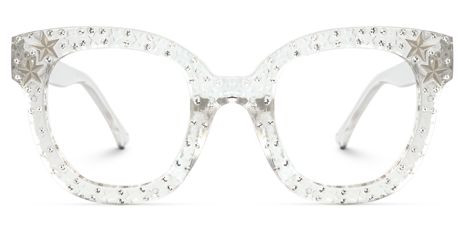 Kahle Cateye Crystal Glasses0