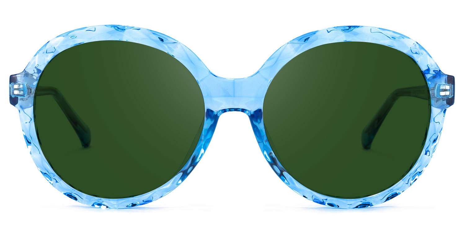 Lila Round Light-Blue Glasses6