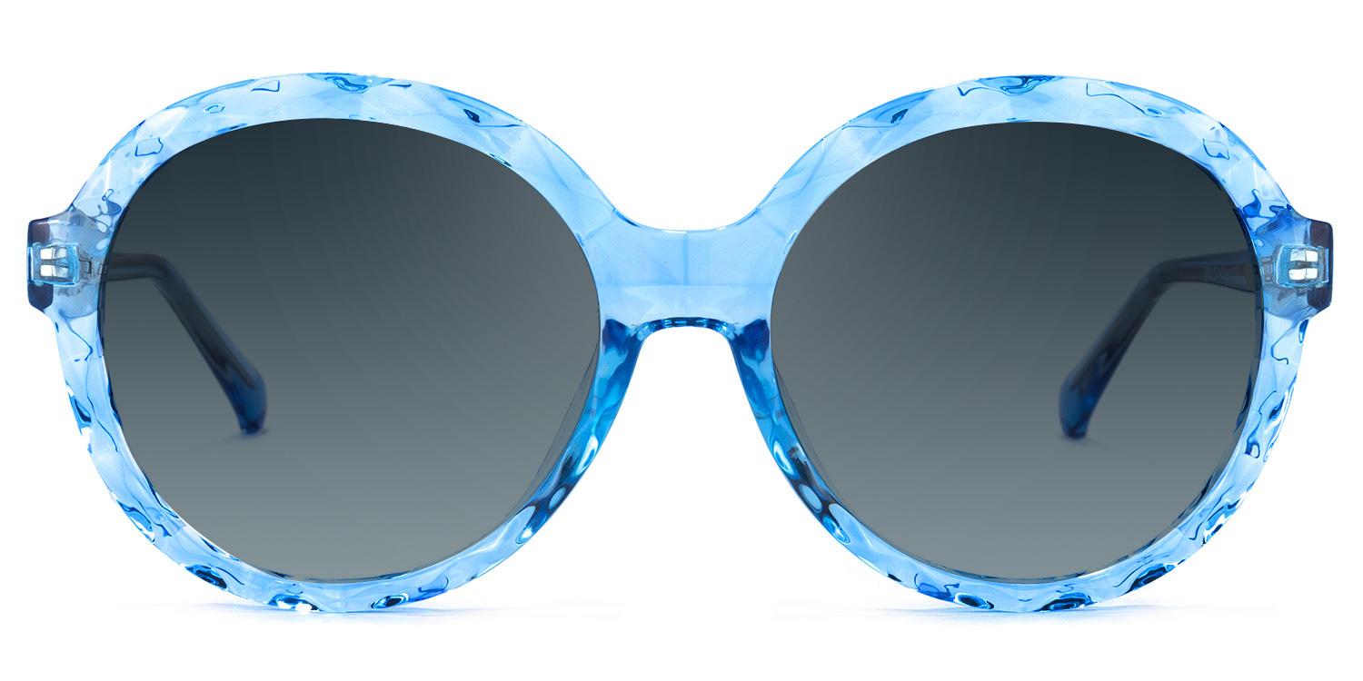 Lila Round Light-Blue Glasses11