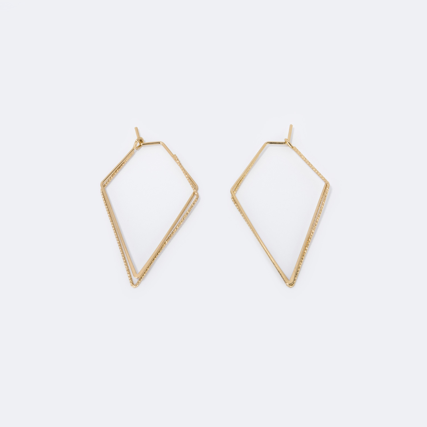 Stylish Geometric Hoop Earrings1