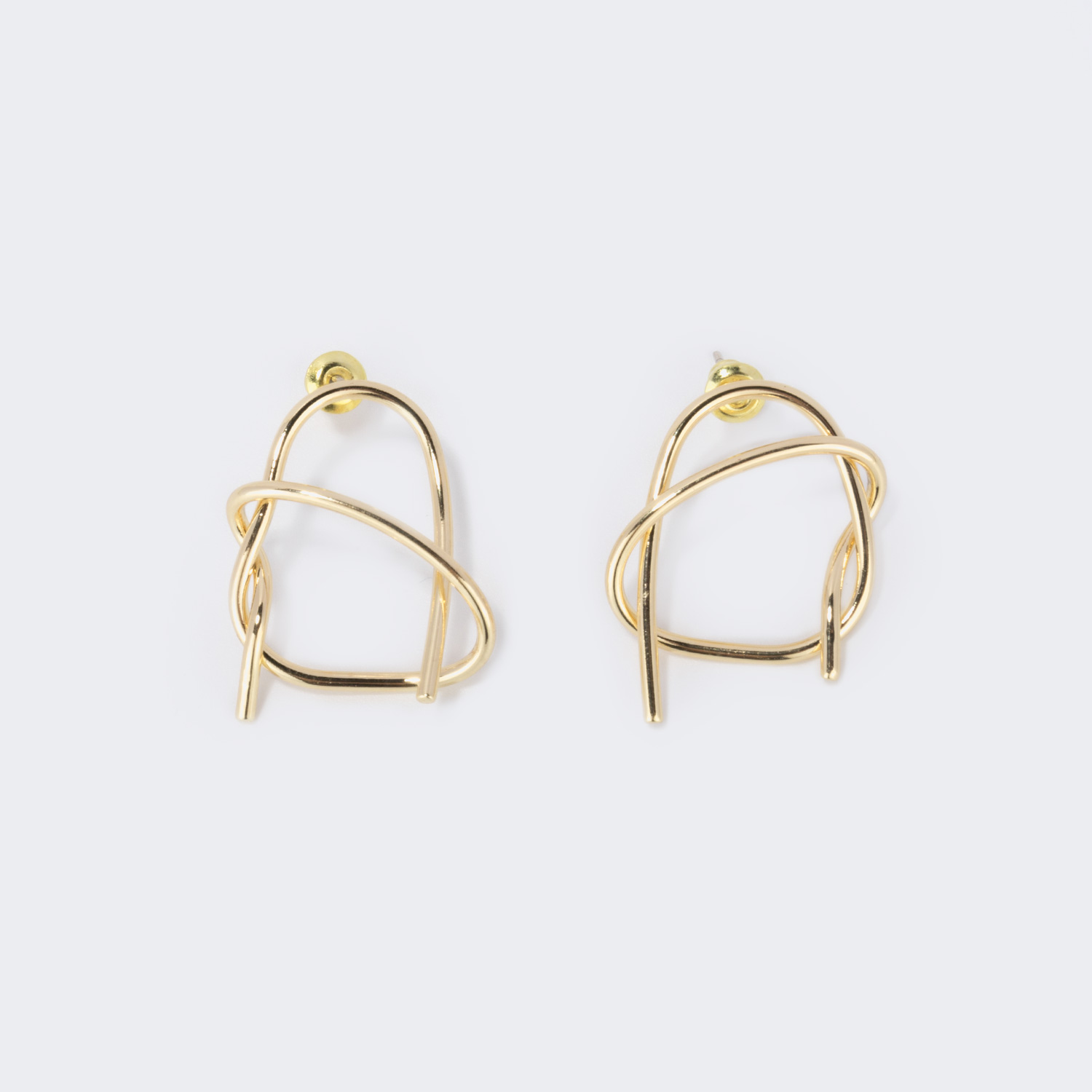 Stylish Irregular Heart-Shaped Earrings1
