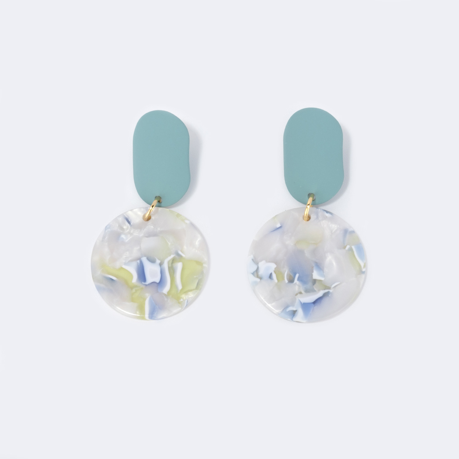 Stylish Sleek Acetate Earrings