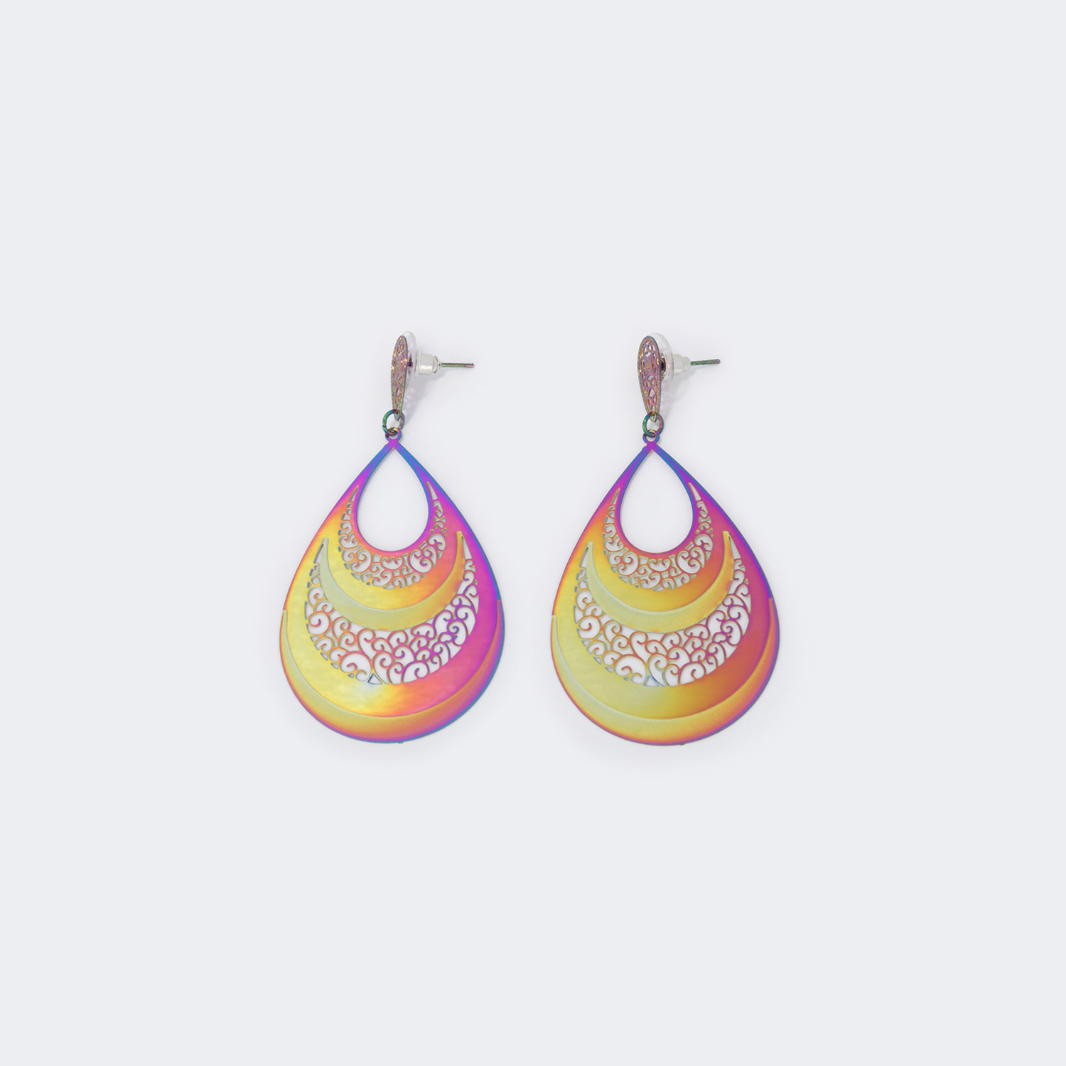 Stylish Delicate Pattern Colorful Earrings1
