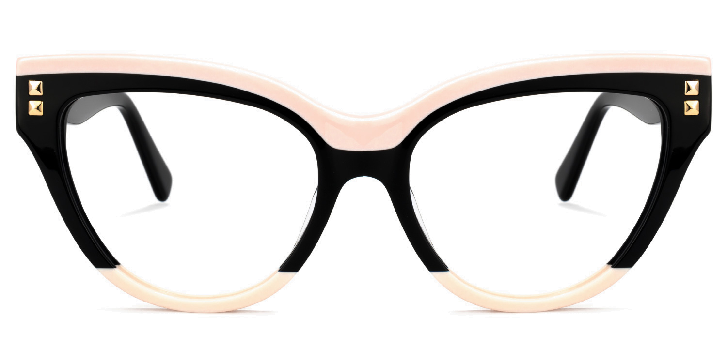 Cascata Cateye Black Glasses0