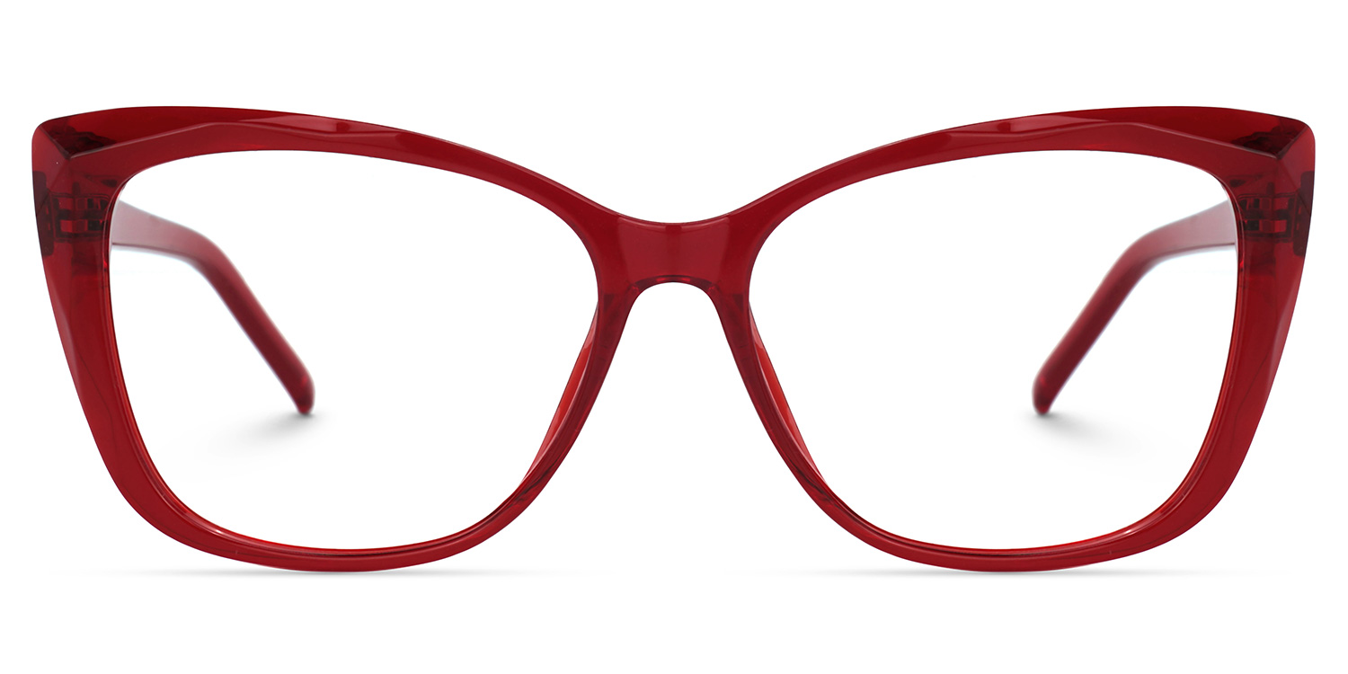 Farris Square Red Glasses0