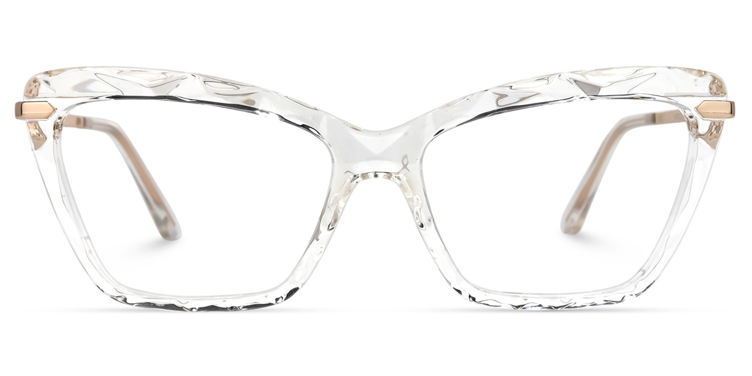 Cateye Clear Glasses | Zeelool Eyewear Online0