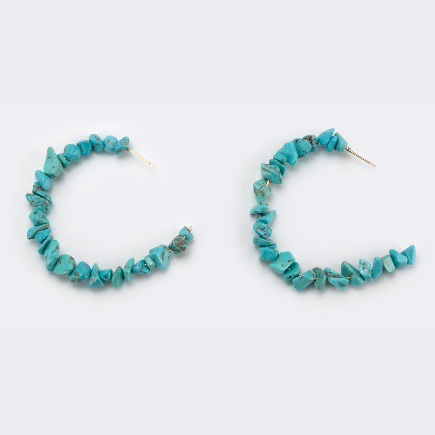 Stylish Turquoise Green Earrings1