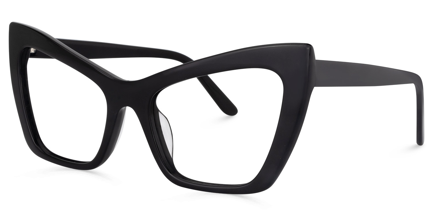 ZEELOOL Driscoll Cateye Black Glasses