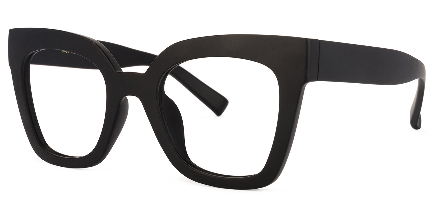 Cat-eye Black Glasses | Zeelool Glasses1