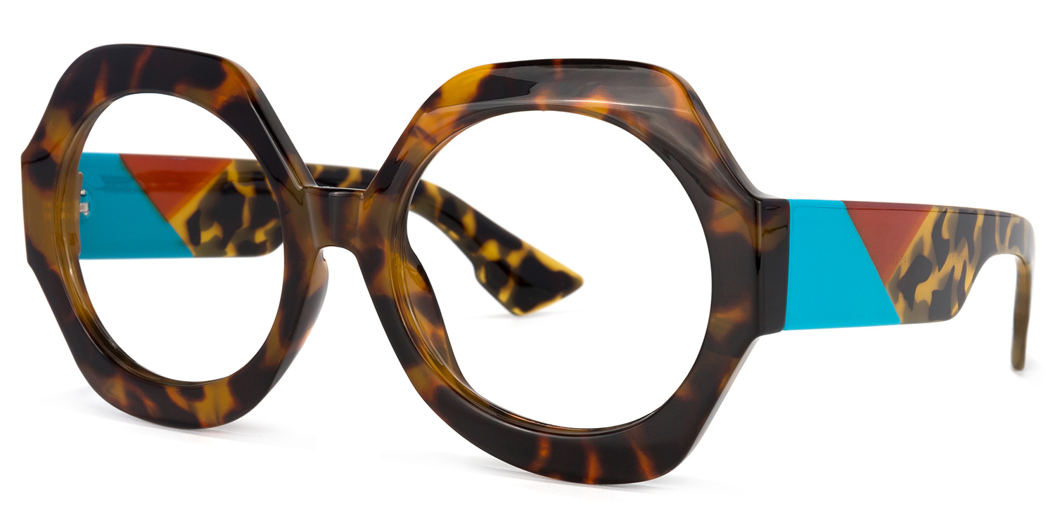 Geoffrey Geometric Tortoise Glasses2