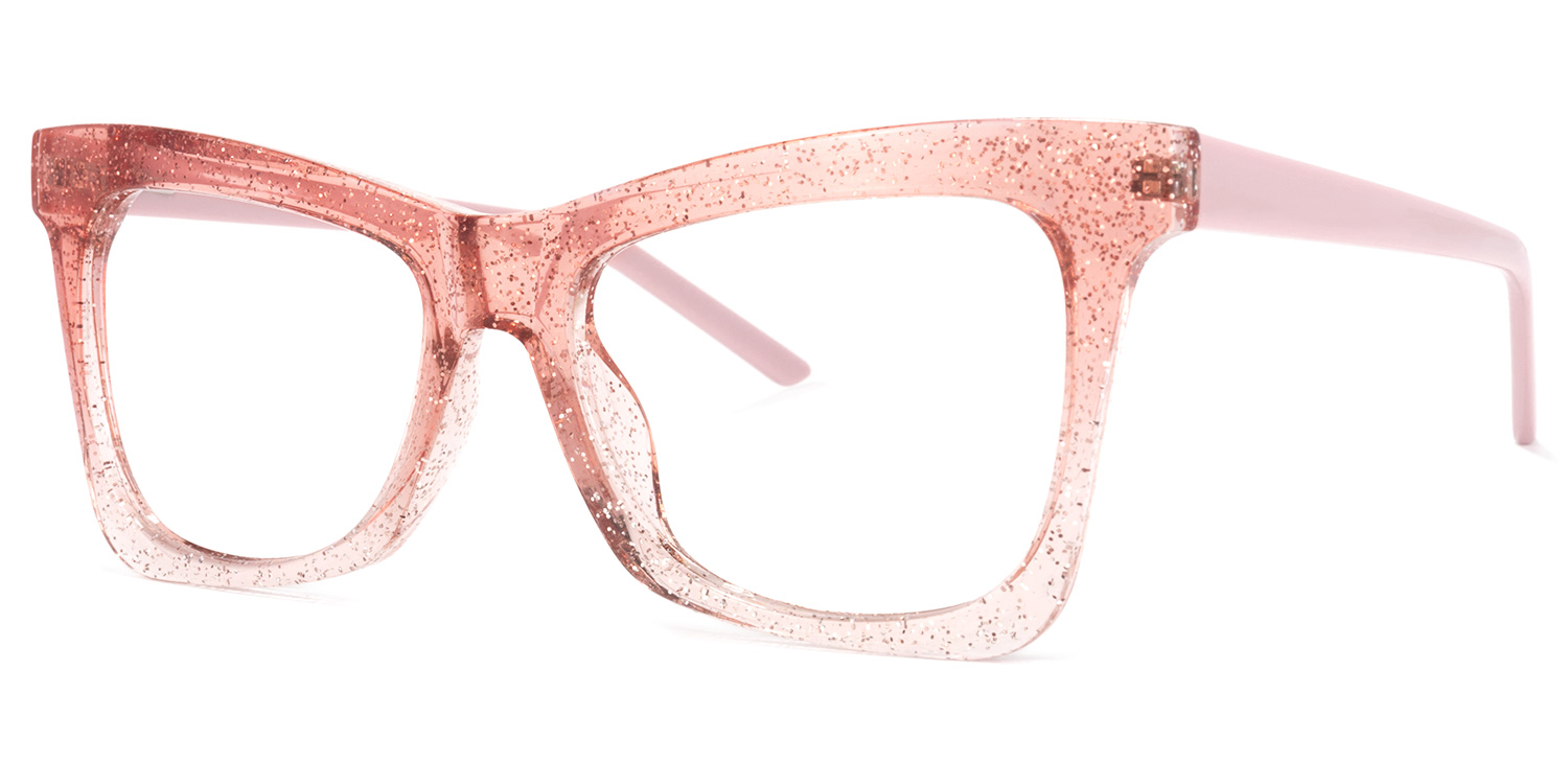 ZEELOOL Yaritza Butterfly Pink Glasses