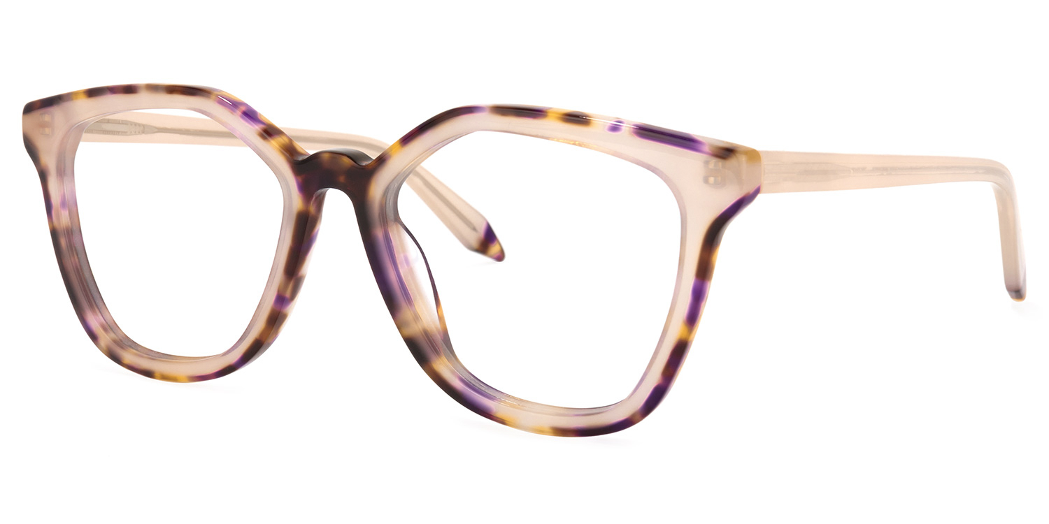 ZEELOOL Yannick Square Tortoise Glasses