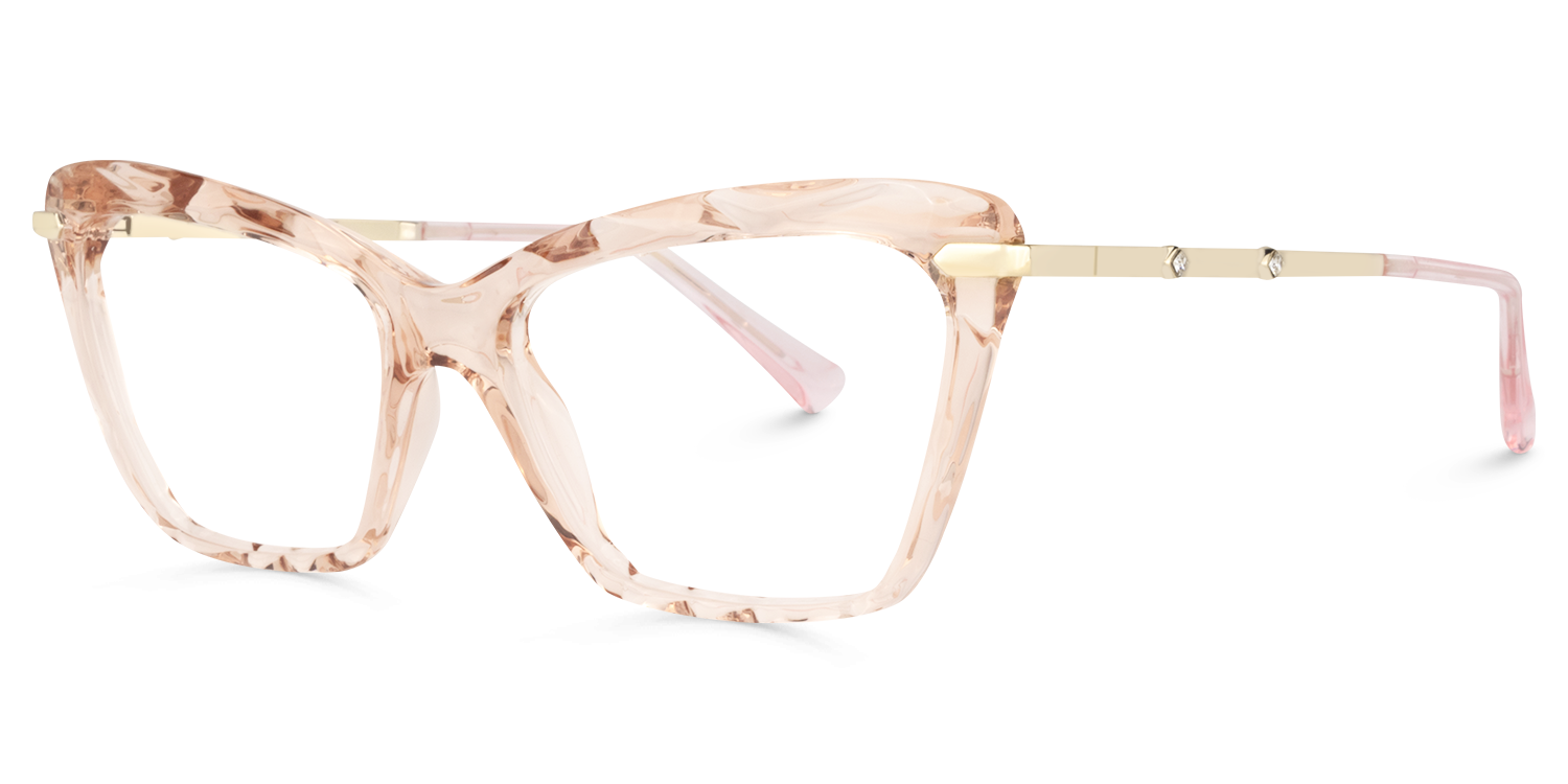 Juliet Cateye Beige Glasses4