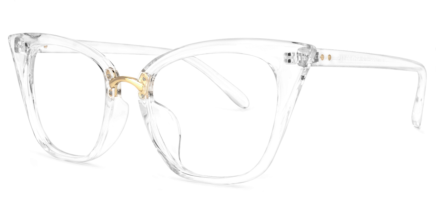 Chandrikar Cat Eye Clear Glasses2