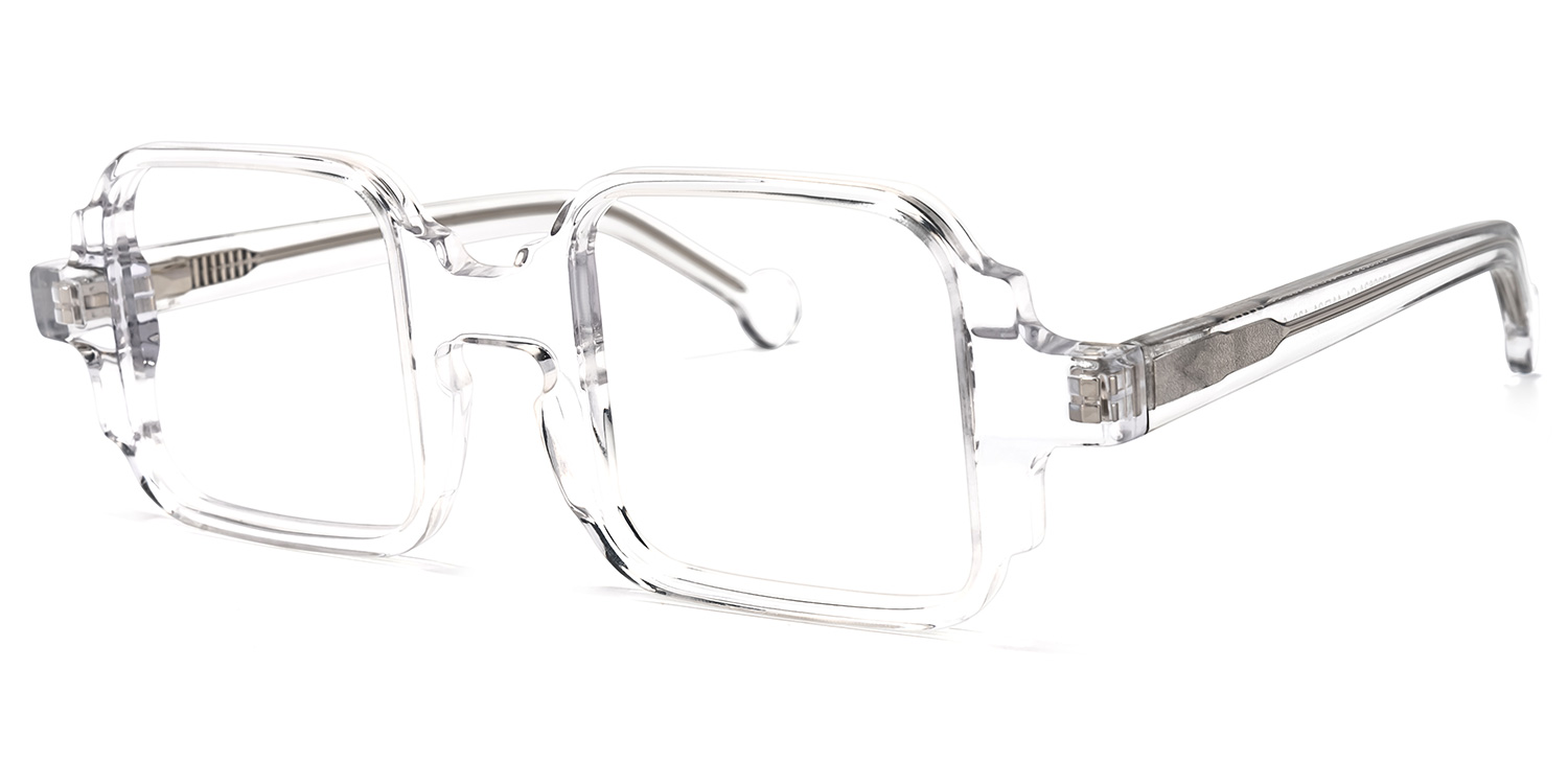 ZEELOOL Ranay Sqaure Crystal Glasses