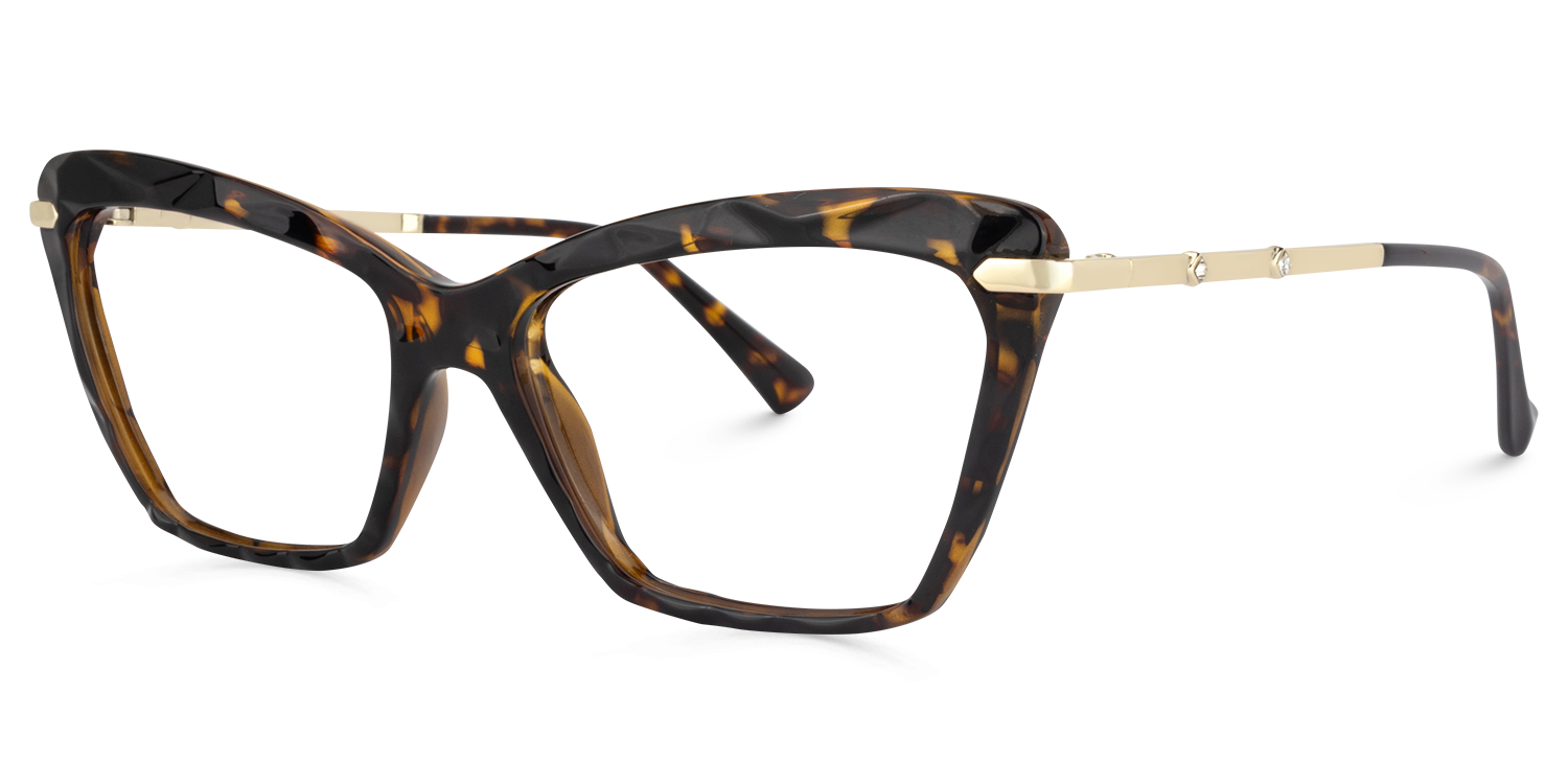 Cateye Tortoise Glasses | Zeelool Glasses4