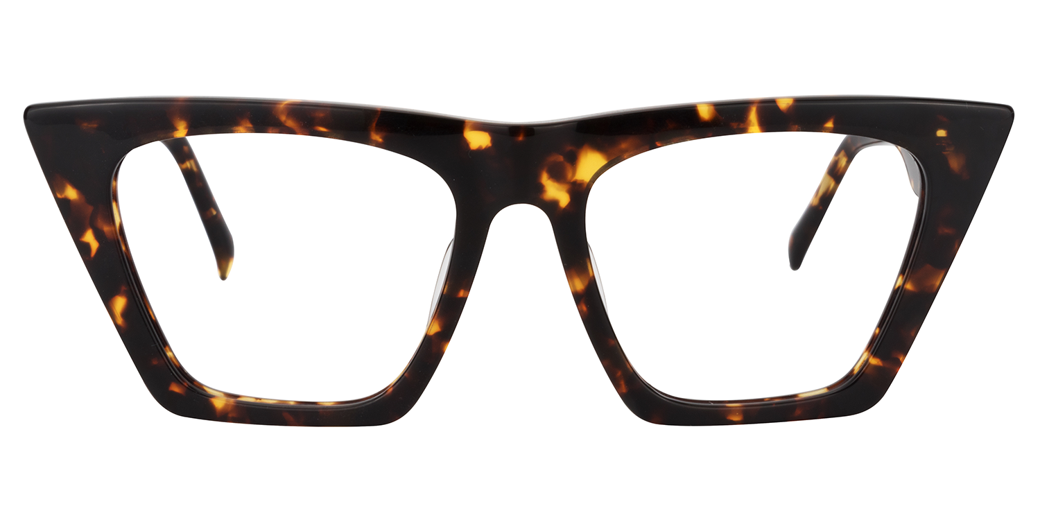 ZEELOOL Cecile Cat Eye Tortoise Glasses