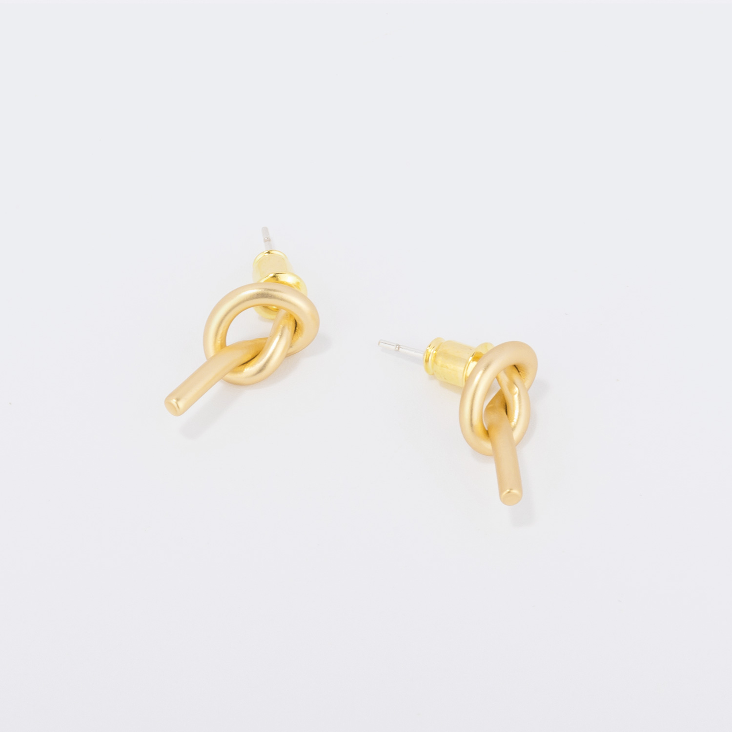 Stylish Tied Knot Earrings0