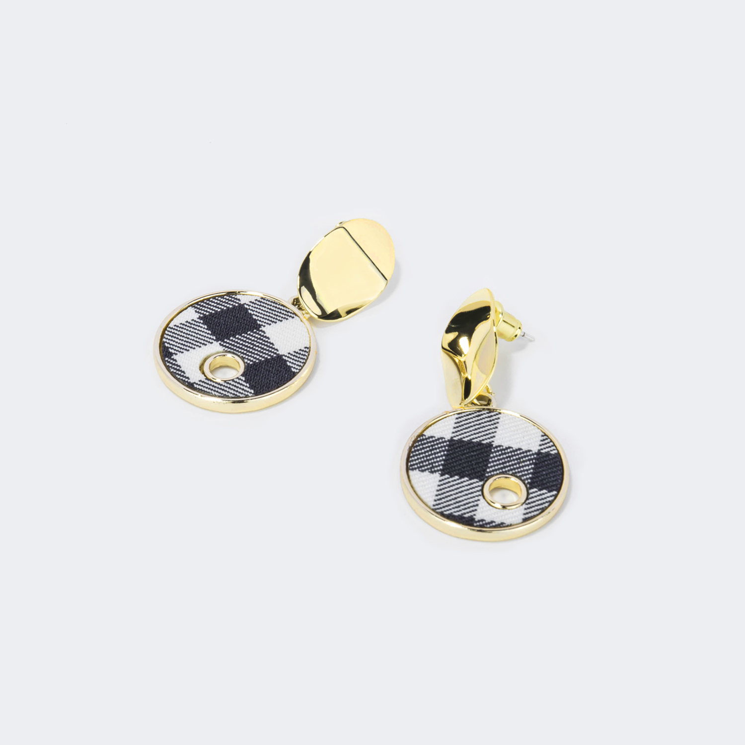 Stylish Modern Fabric Earrings0
