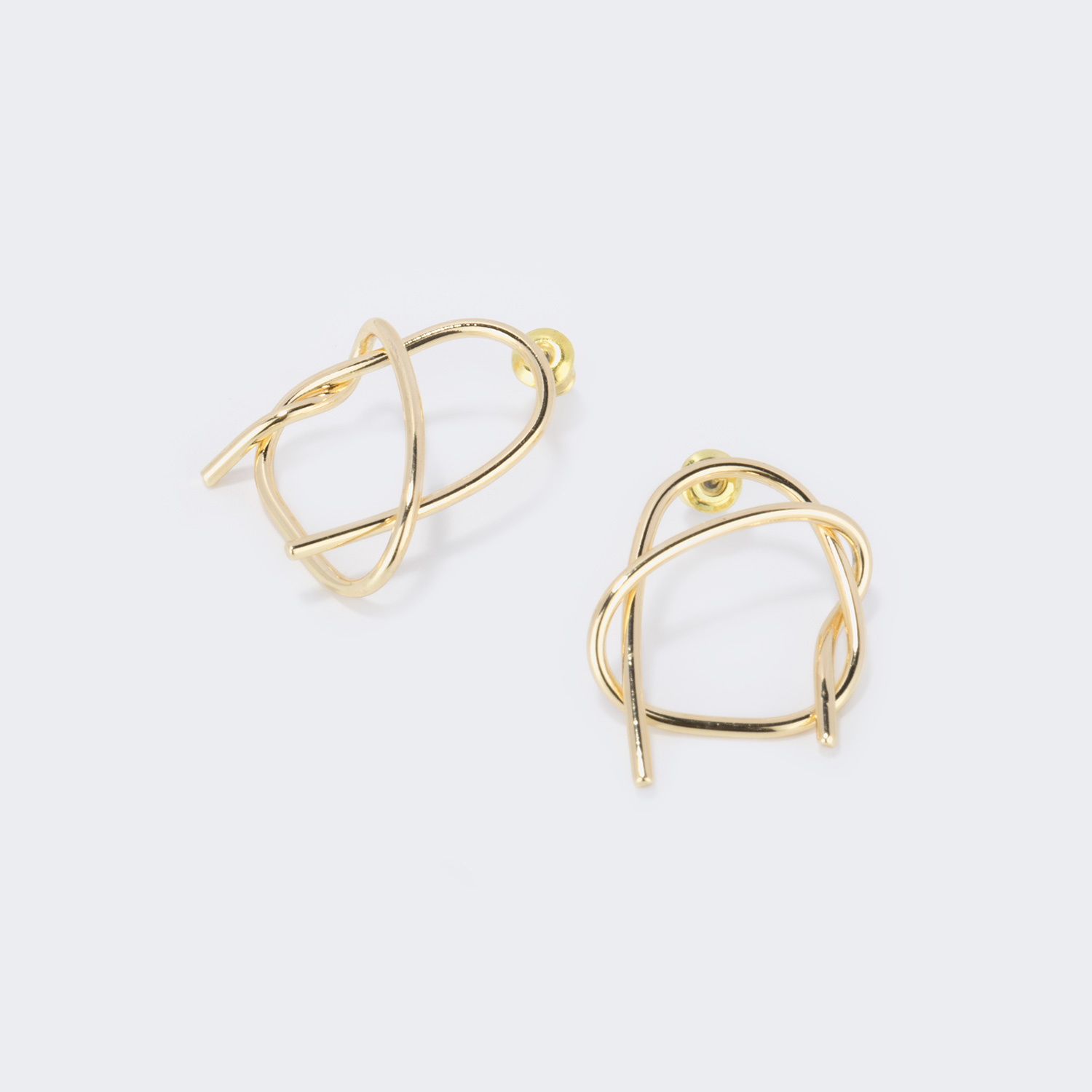 Stylish Irregular Heart-Shaped Earrings0