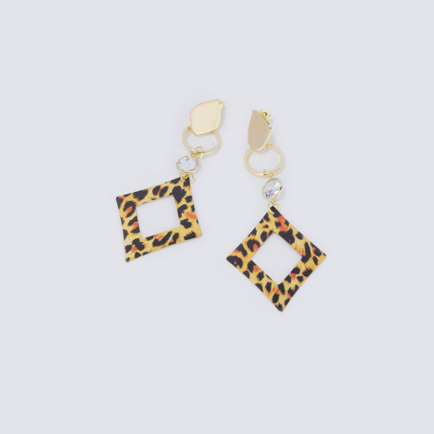 Stylish Leopard Print Earrings