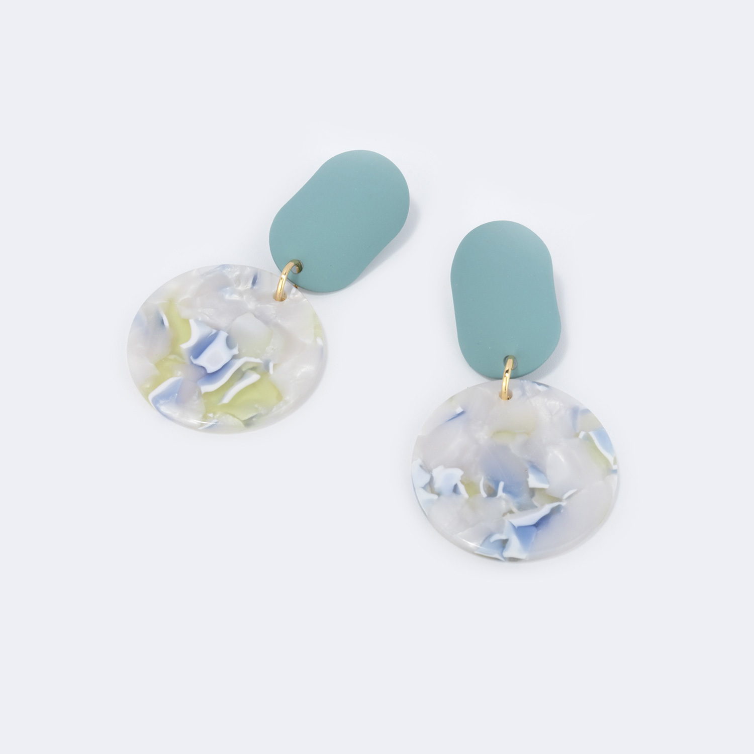 Stylish Sleek Acetate Earrings0