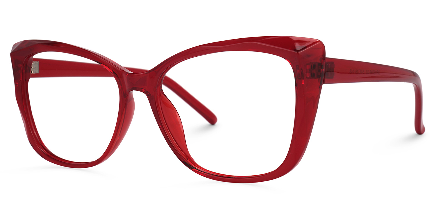 Farris Square Red Glasses1