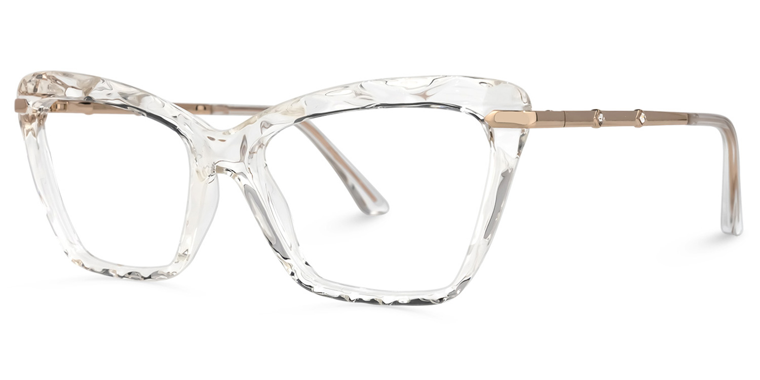 Juliet Cateye Clear Glasses2