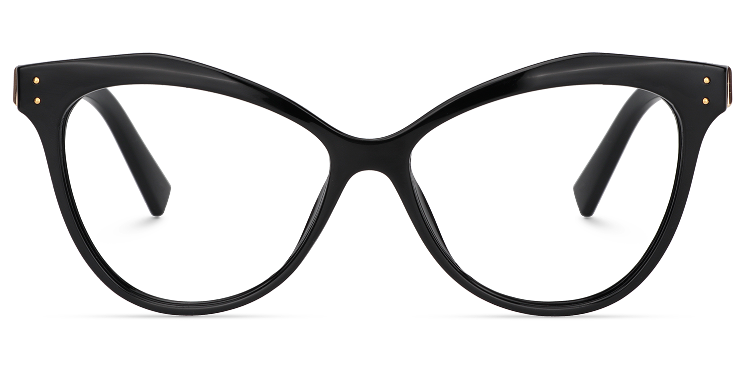 Saul Cateye Black Glasses