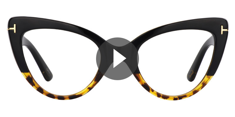 Kristin Cat Eye Glasses0